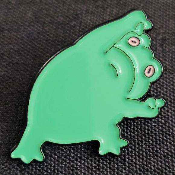 Fun Frog Enamel Pin - Picture 3 of 10